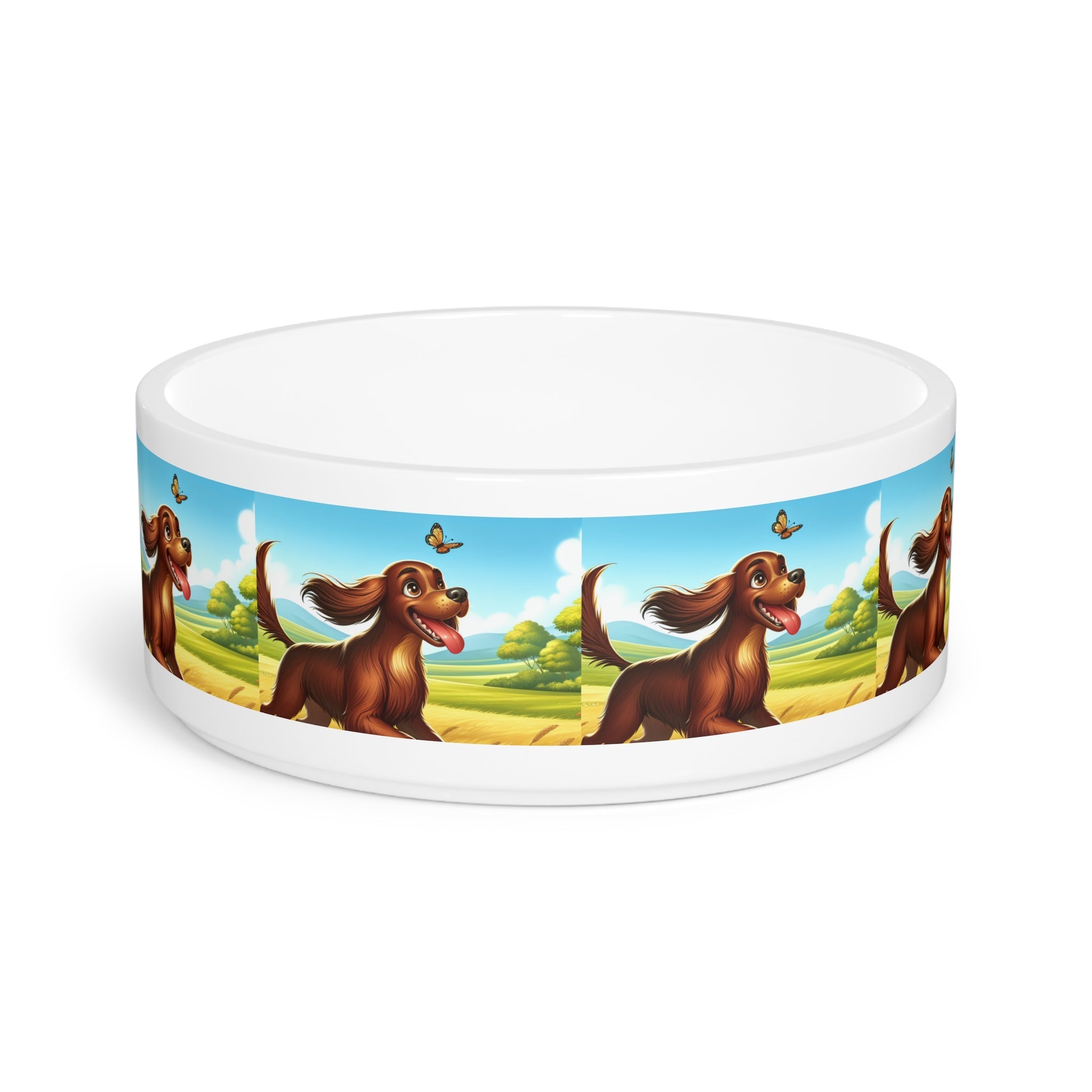 Ceramic Pet Bowl – 16 oz Dog Feeding Bowl