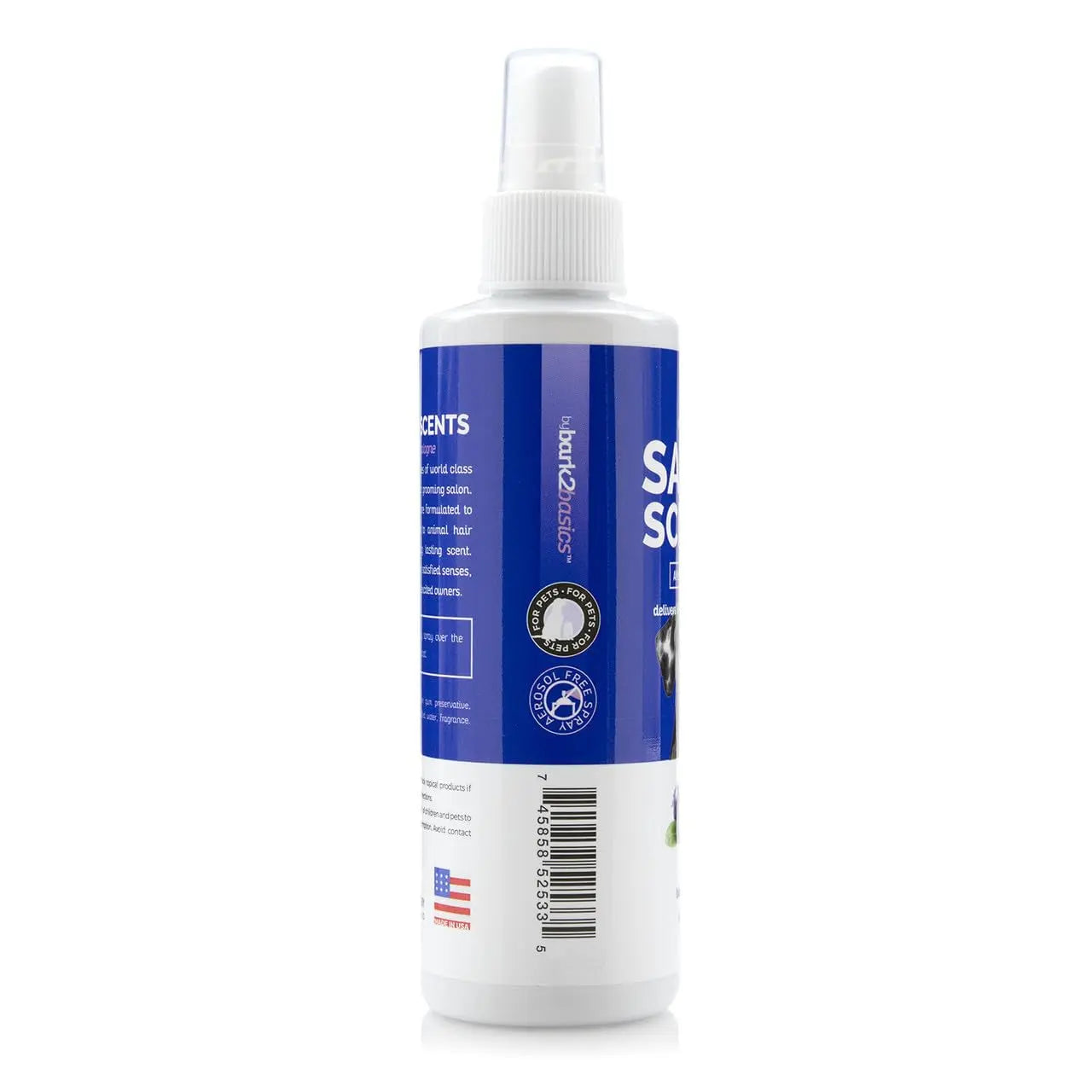 Bark2Basics Long Lasting Scents Professional Pet Cologne for Dogs & Cats, 8oz
