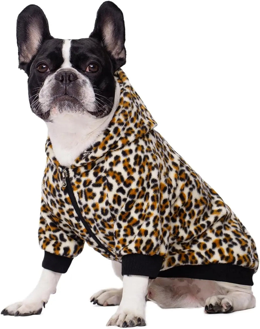 Cozy Dog Hoodie – Fleece Sweatshirt with Pockets for Small Dogs & Cats (XS-XXL)
