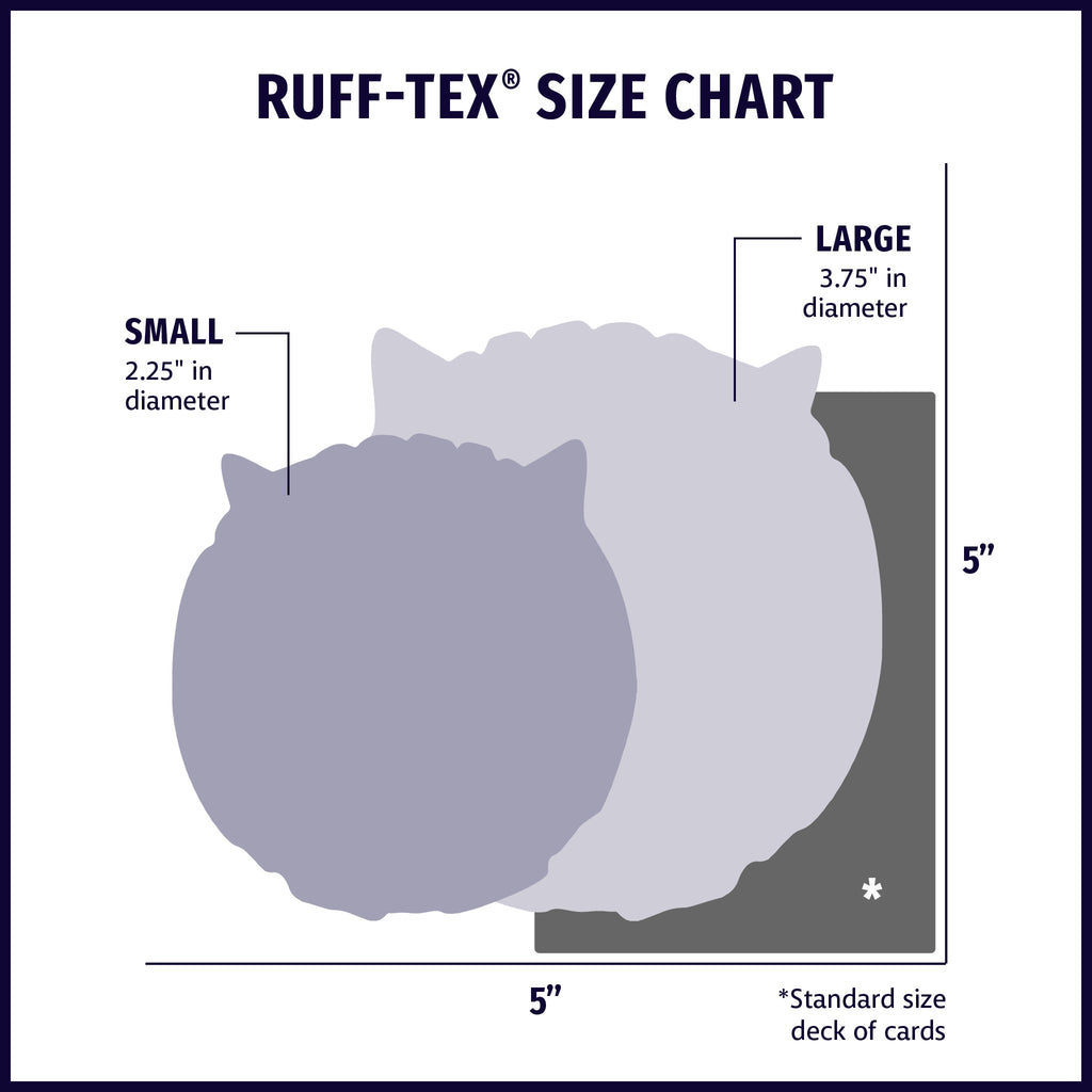 Dottie Cow Ruff-Tex® Latex Ball Dog Toy, Large