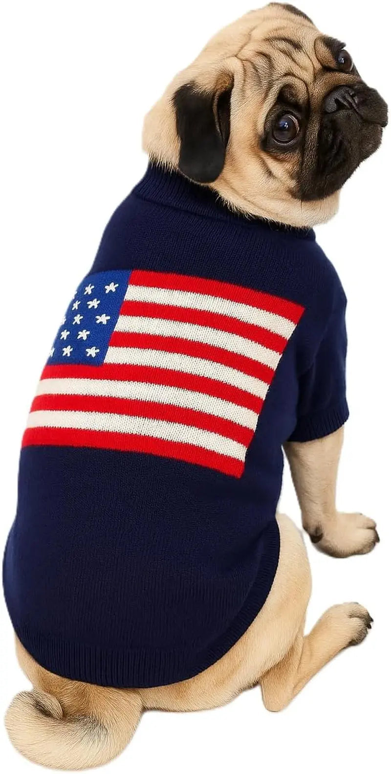 Luxury Knit Dog Sweater for Small Dogs | Warm Designer Pet Outfit (XS–5X)