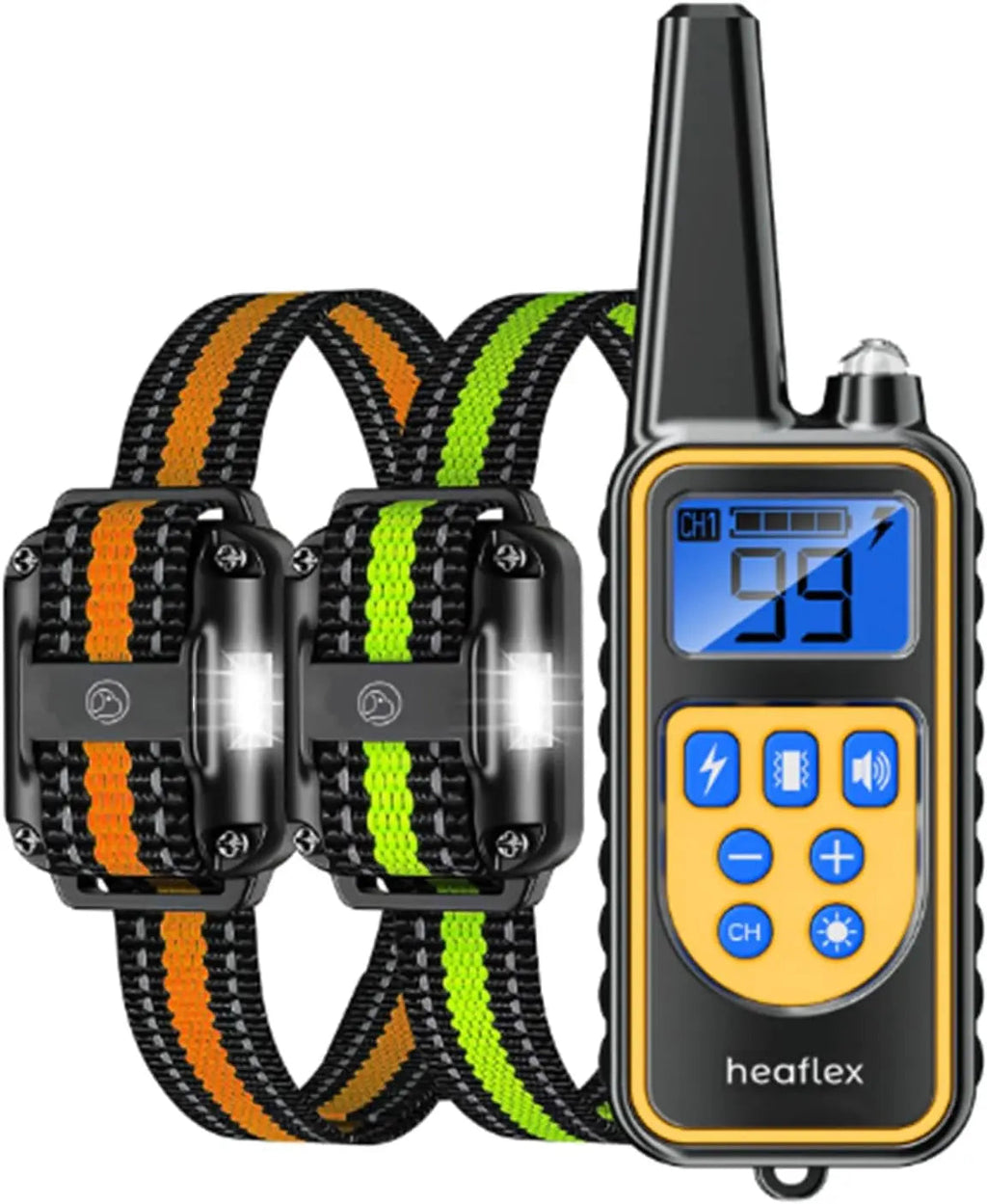 Remote Dog Training Collars –Waterproof Rechargeable 1640ft Range, 3 Dog System