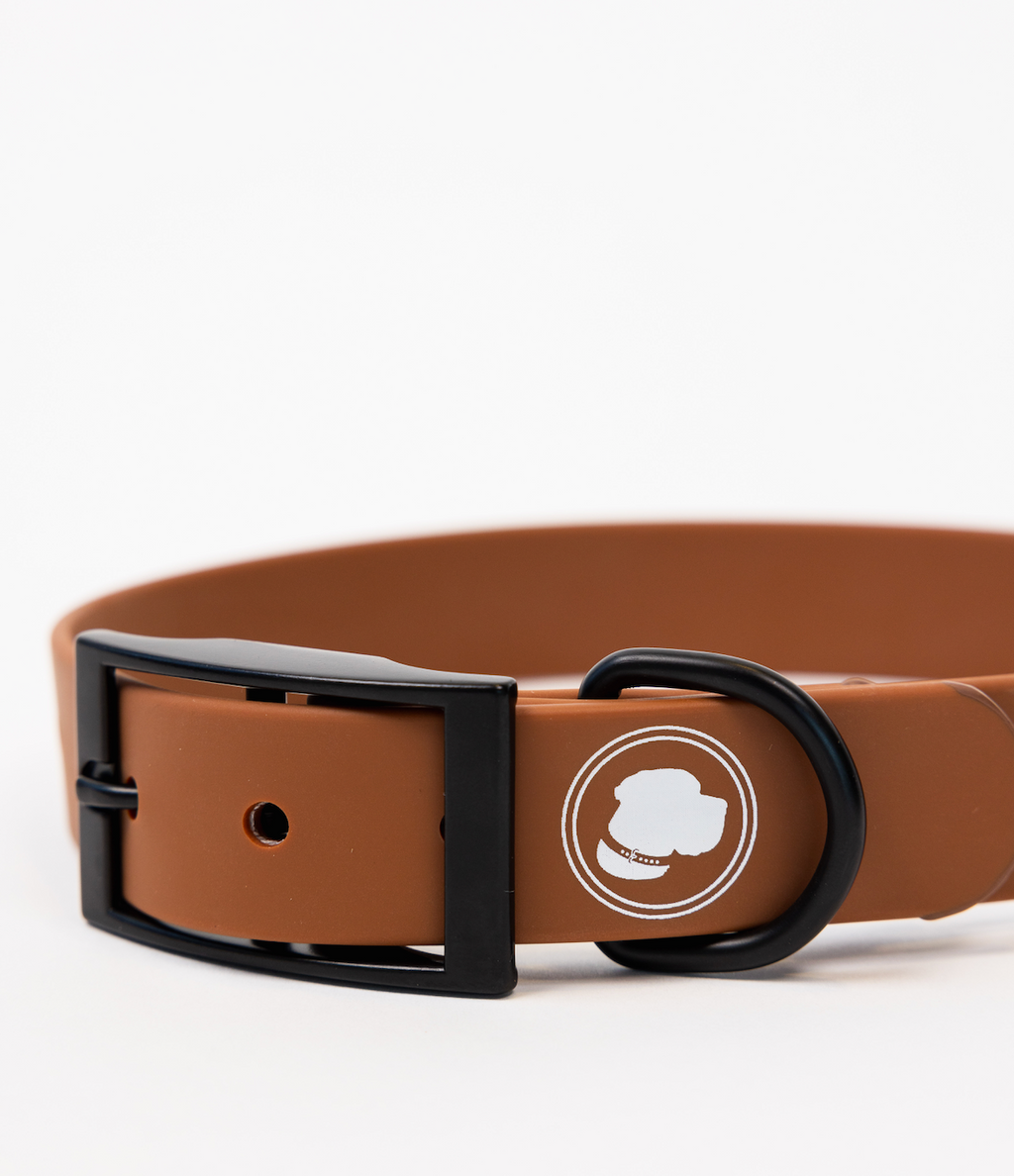 Coco Brown Collar (Weather + Odor Resistant)