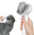 Self Cleaning Cat Brush for Shedding & Massage Short Long Hair Grooming