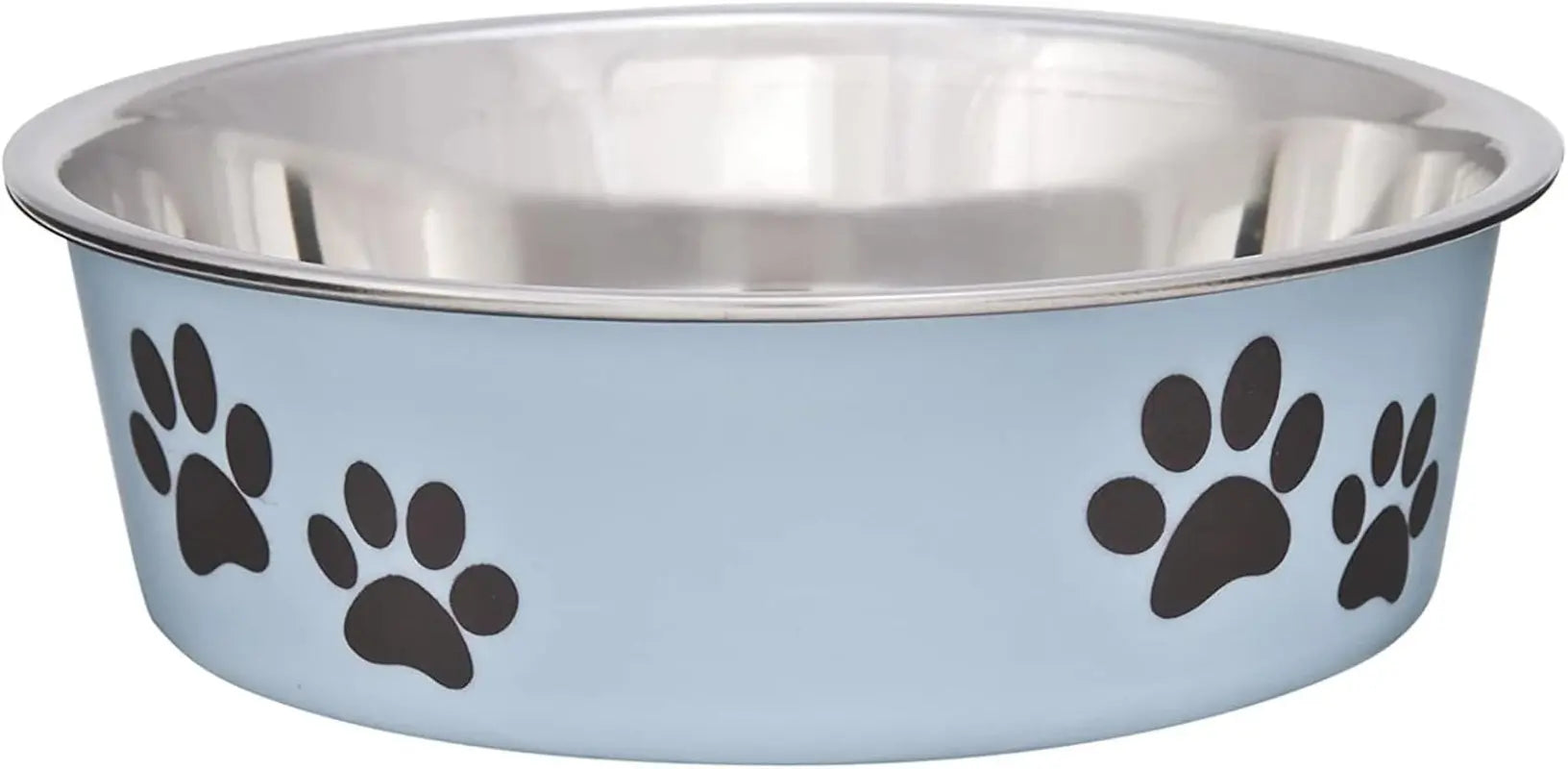 Stainless Steel Dog & Cat Bowl | Spill-Resistant Feeding Bowl (various colors)