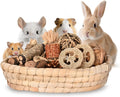 Rabbit Chew Toys 31PCS Natural Small Pet Toys Teeth Grinding Set